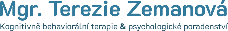 Terezie Zemanová | Kognitivně behaviorální terapie